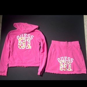 Vintage guess tracksuit set